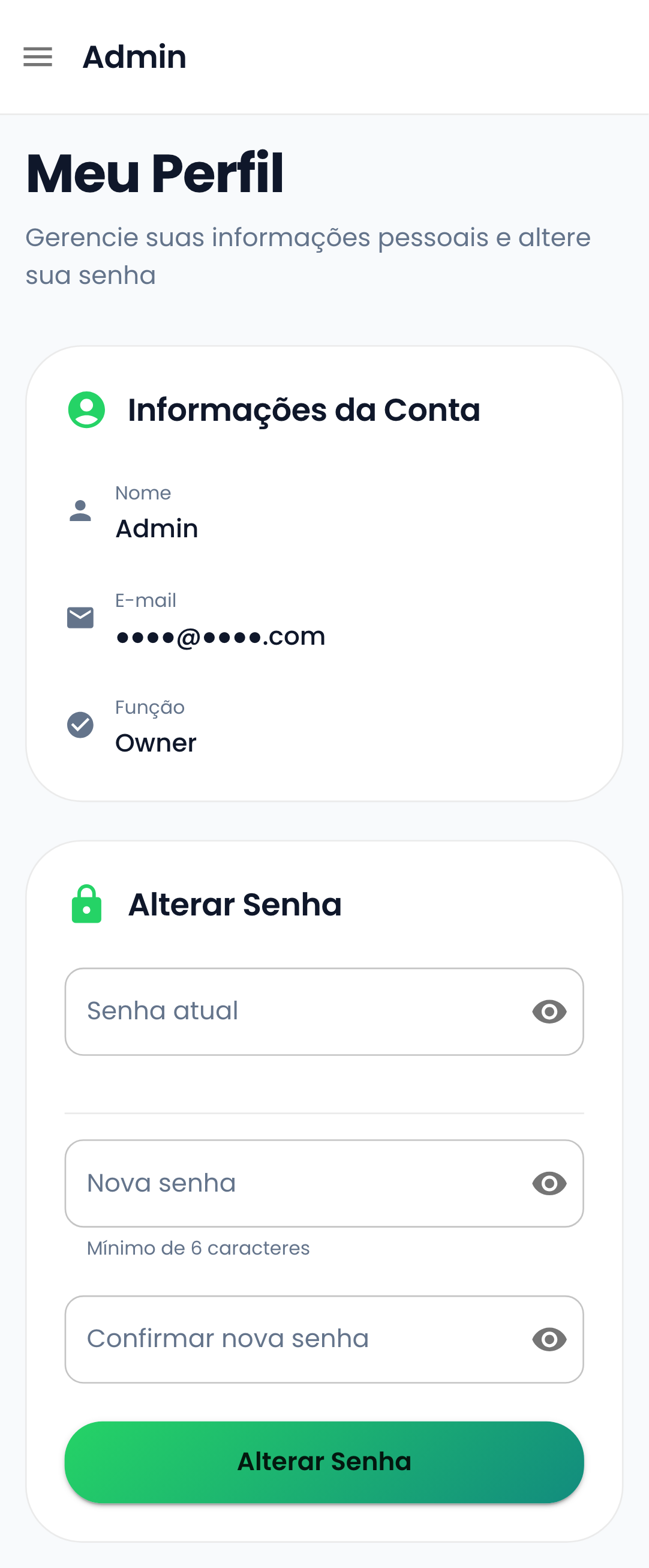 Meu Perfil